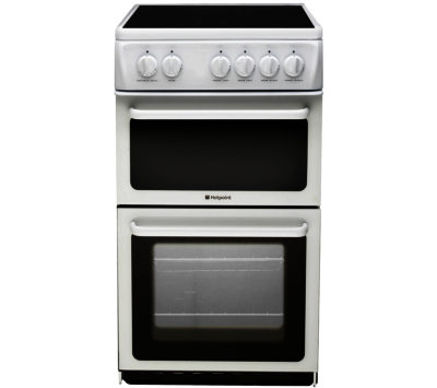 Hotpoint HAE51PS Electric Ceramic Cooker - White